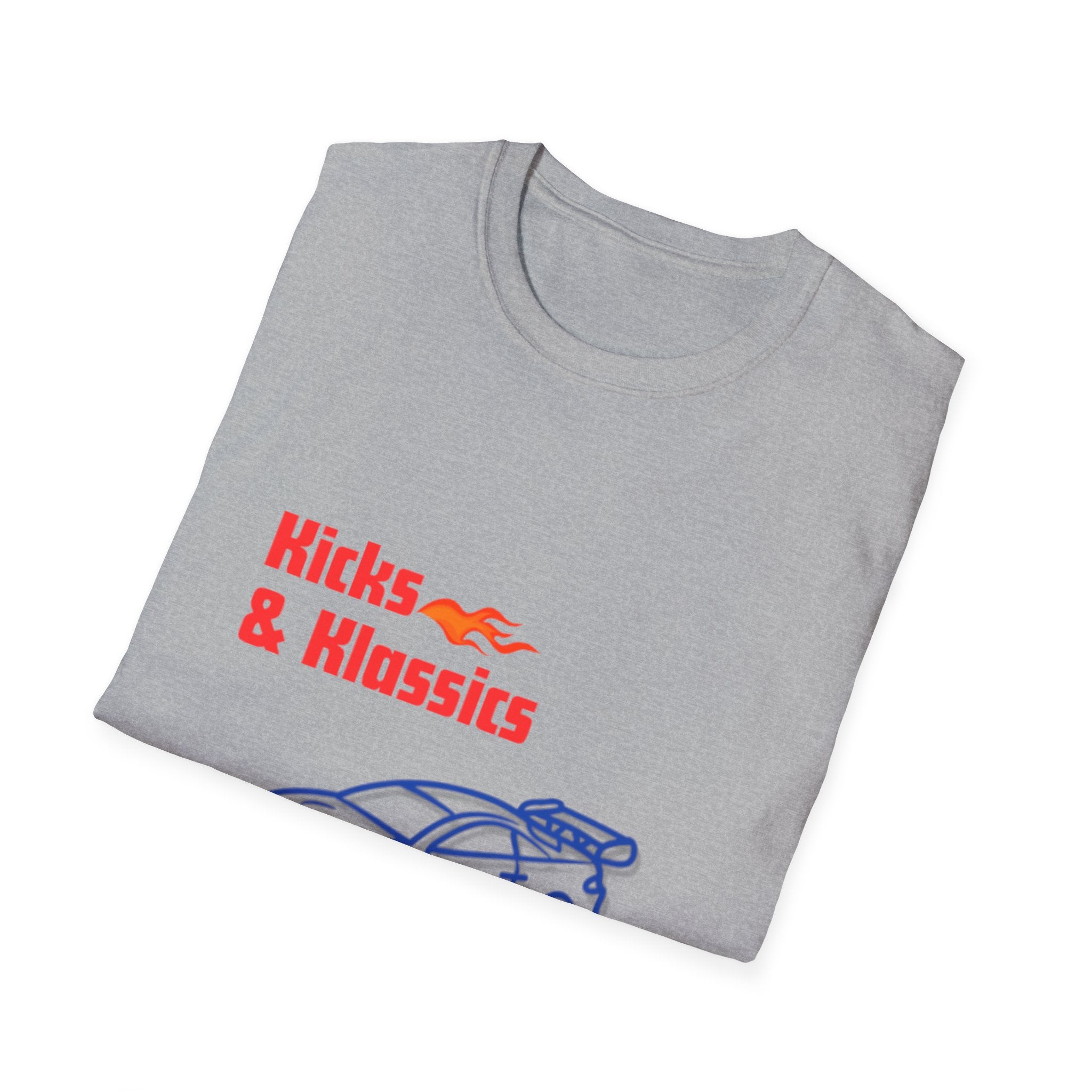 Kicks and Klassics Flame Graphic T-Shirt Adults