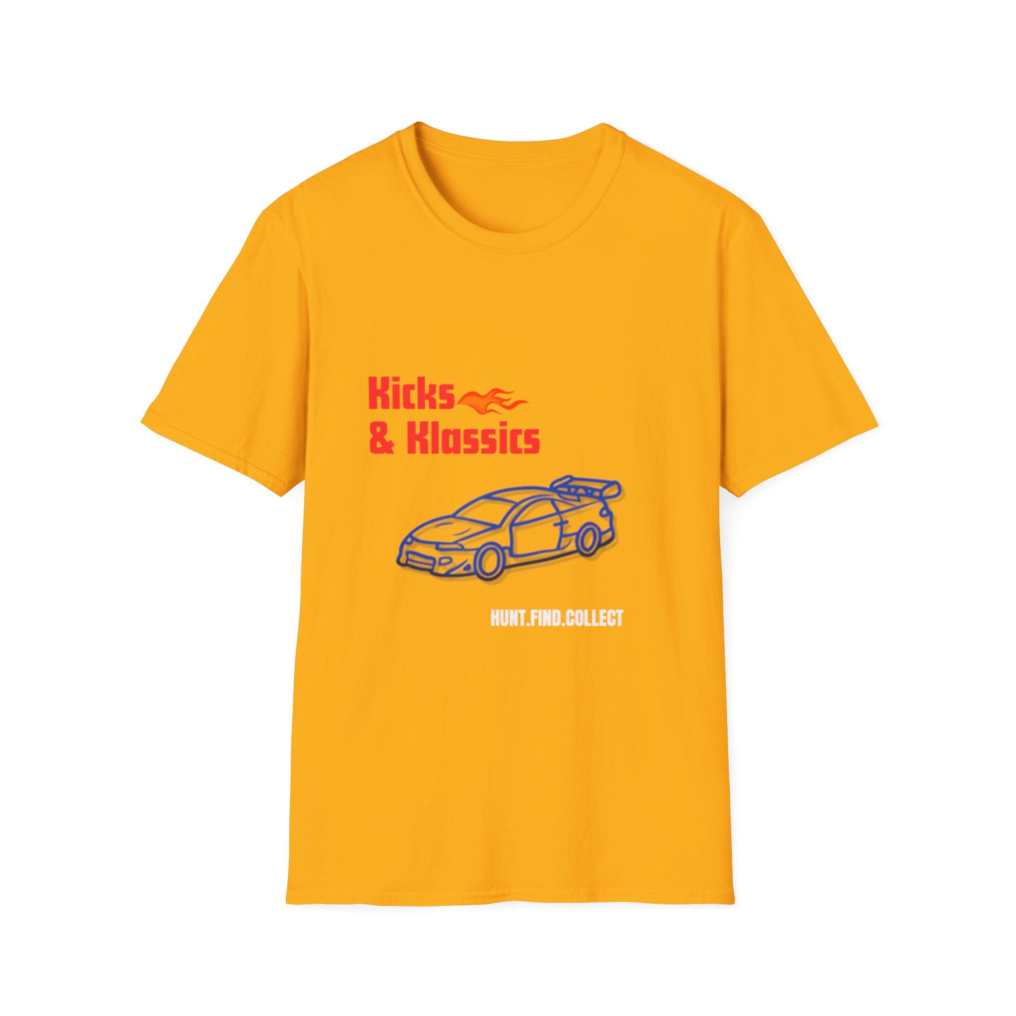 Kicks and Klassics Flame Graphic T-Shirt Adults