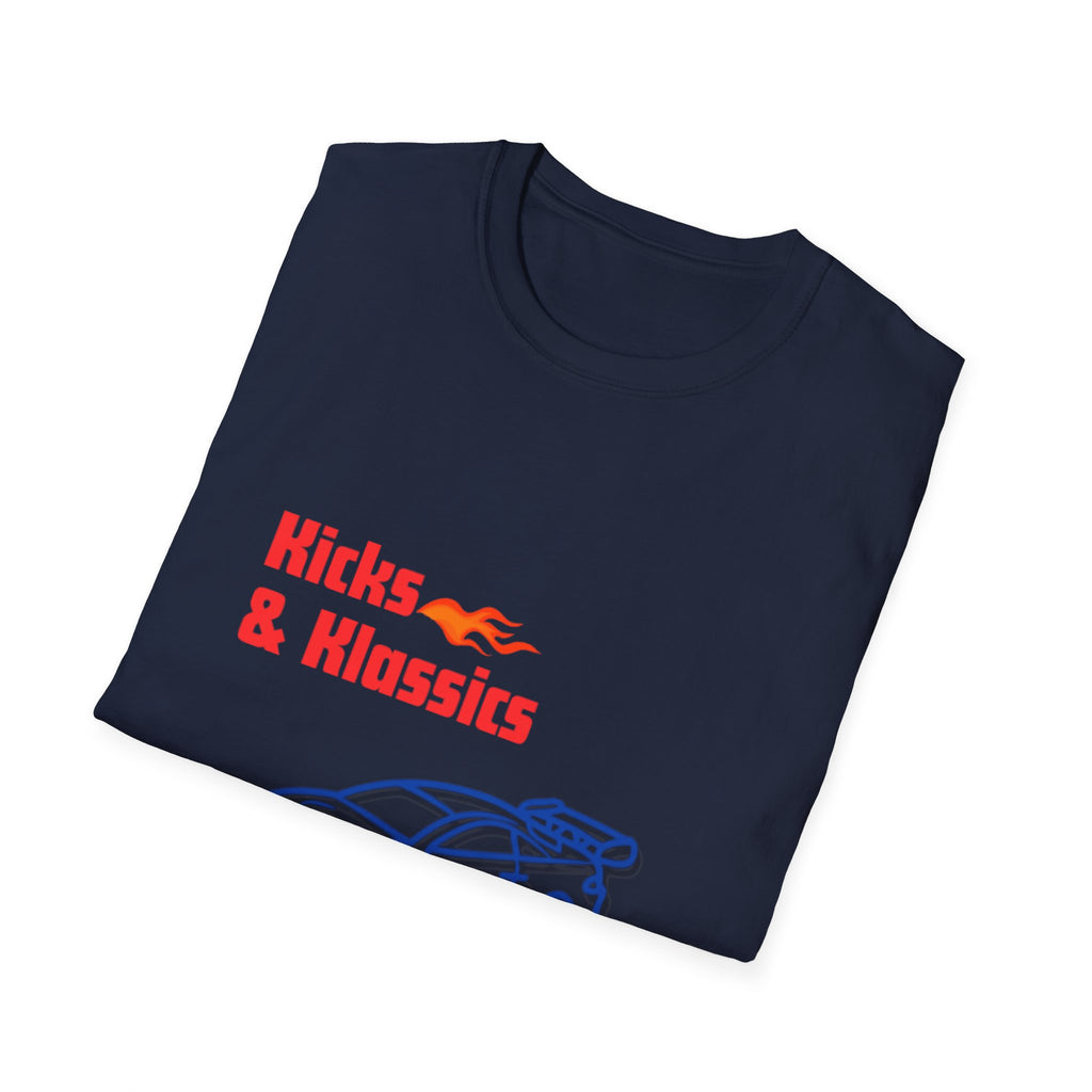 Kicks and Klassics Flame Graphic T-Shirt Adults