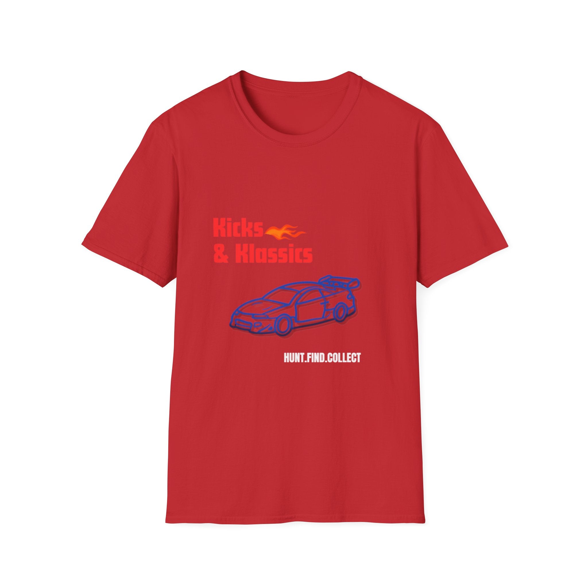 Kicks and Klassics Flame Graphic T-Shirt Adults