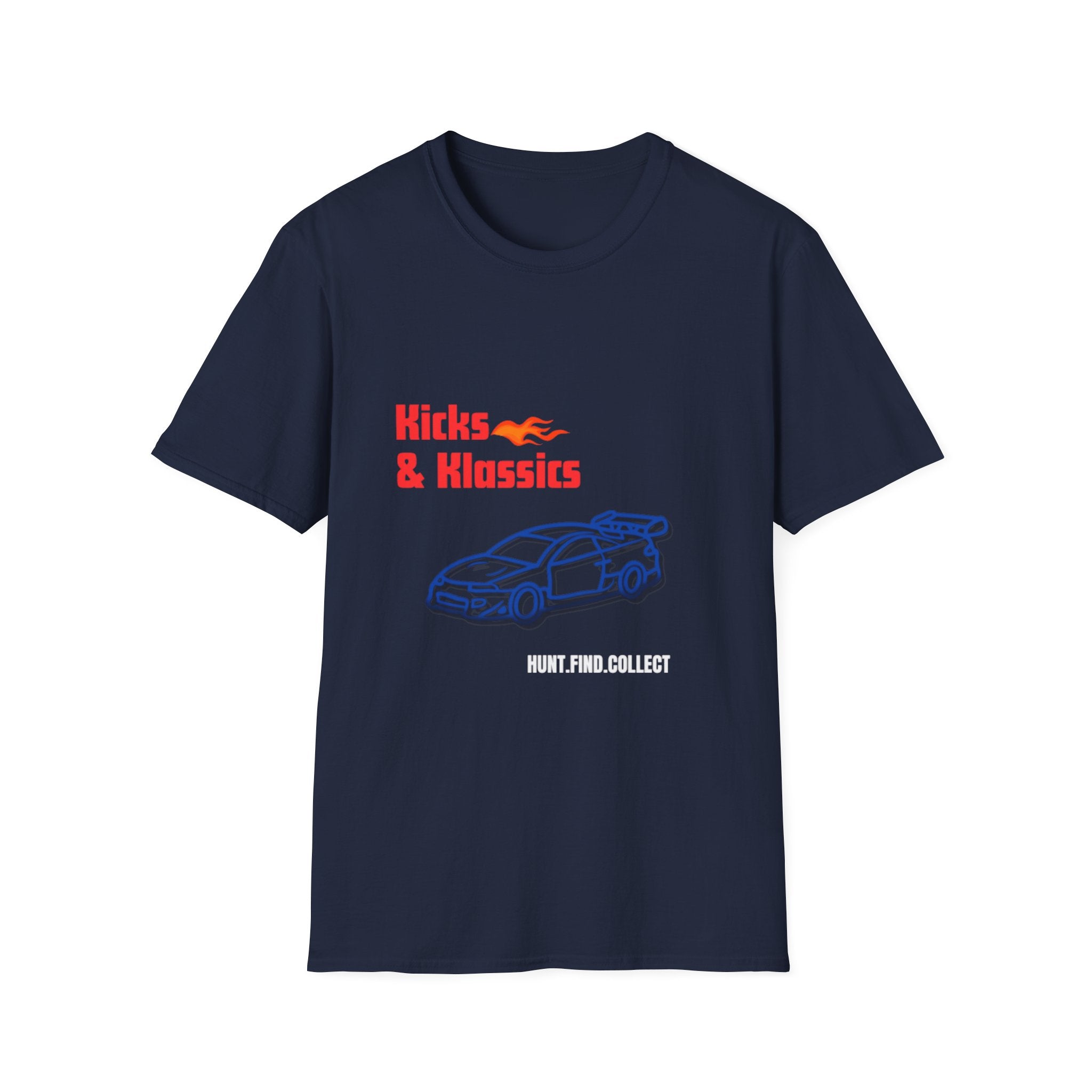 Kicks and Klassics Flame Graphic T-Shirt Adults