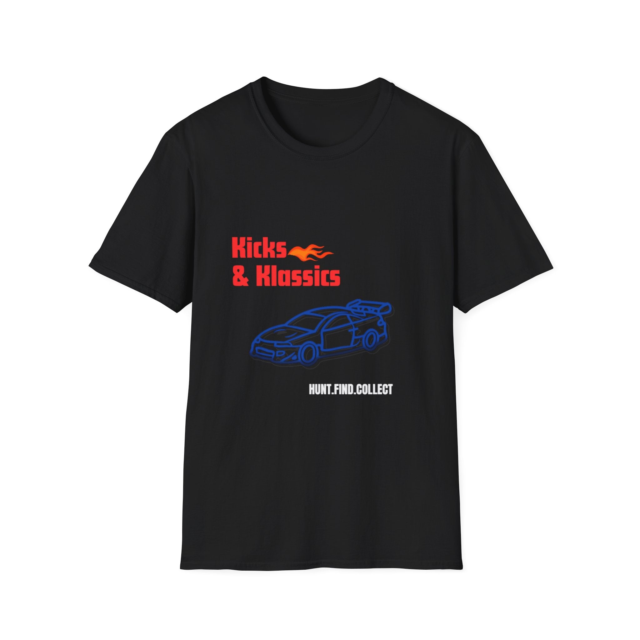 Kicks and Klassics Flame Graphic T-Shirt Adults