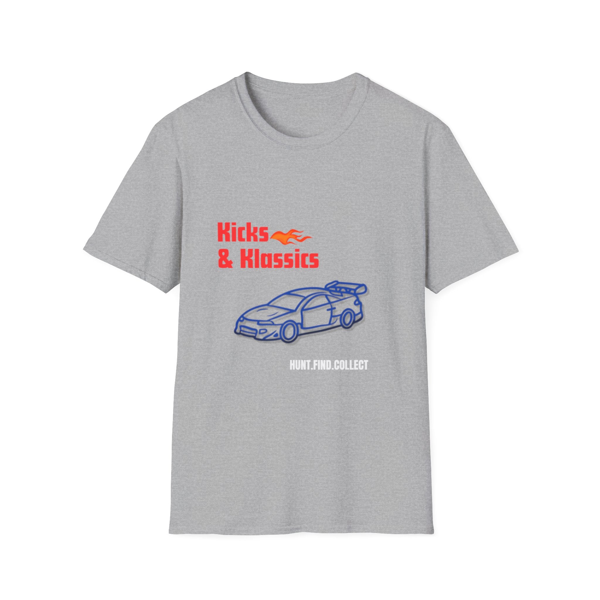 Kicks and Klassics Flame Graphic T-Shirt Adults