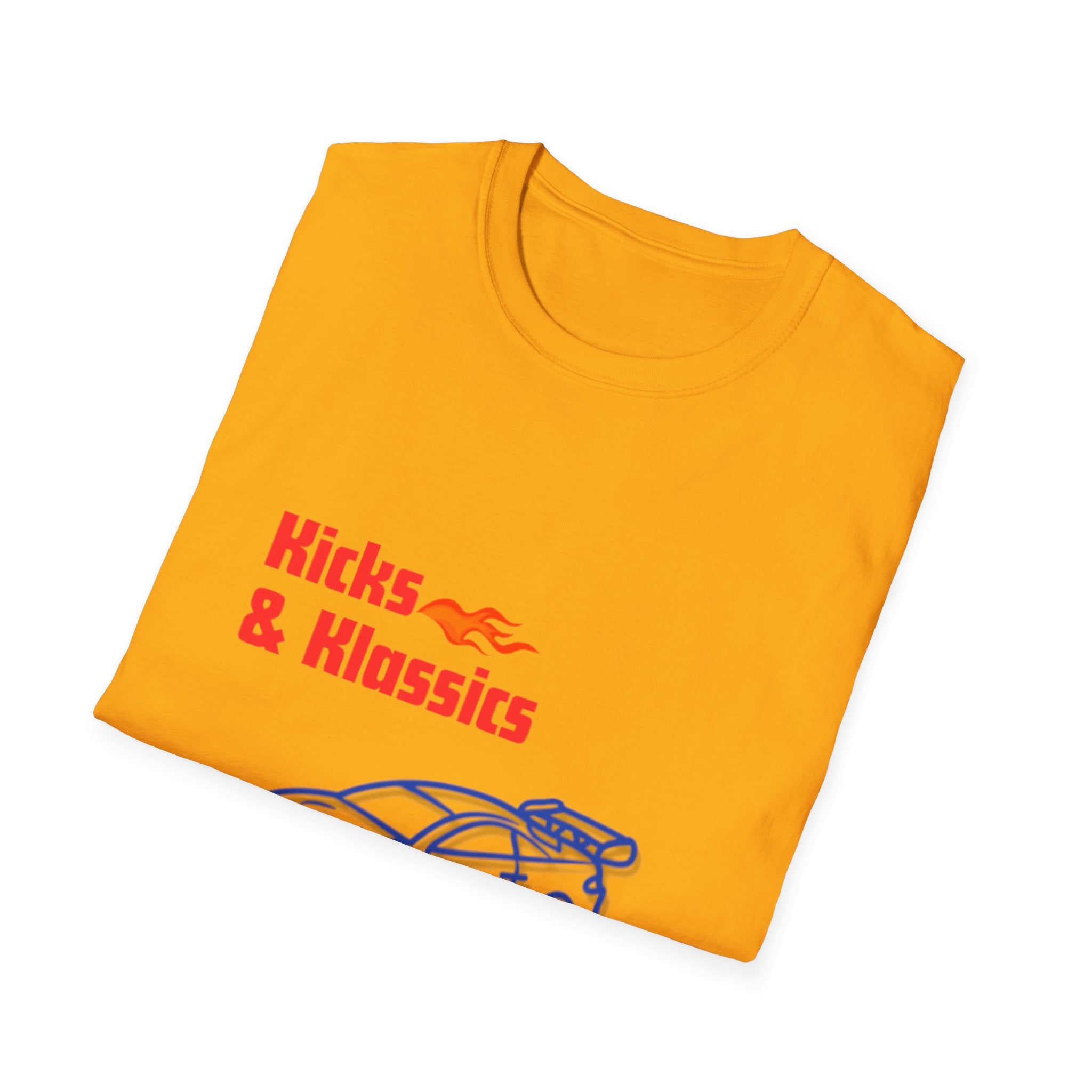 Kicks and Klassics Flame Graphic T-Shirt Adults