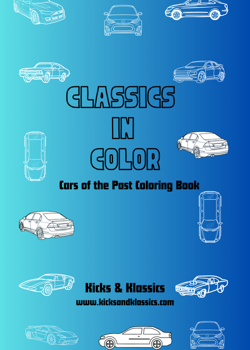 Classics in Color: Cars of the Past Coloring Book Vol. 1
